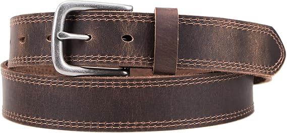 Genuine Leather Casual Everyday Jeans Belt - Image 2